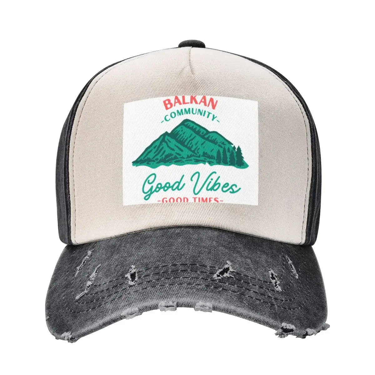 

Balkan Baseball Cap black Wild Ball Hat Uv Protection Solar Hat party Hat Trucker Hats For Men Women's
