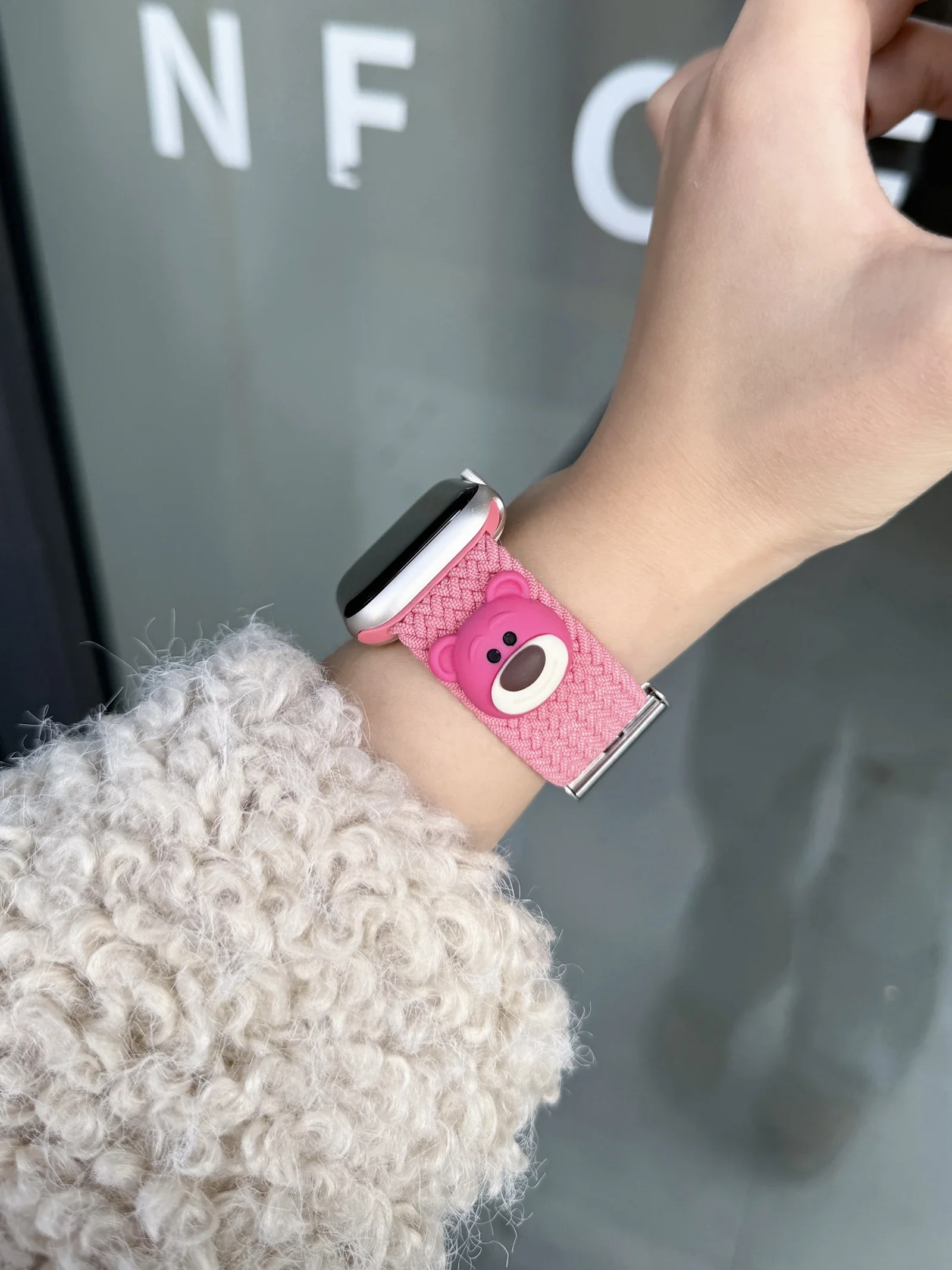 Superior elastic nylon For Apple Watch band for iwatch women Series 10/9/8/7/6/5/4 38mm 40mm 41mm 42mm 44mm 45mm 46mm 49mm Strap