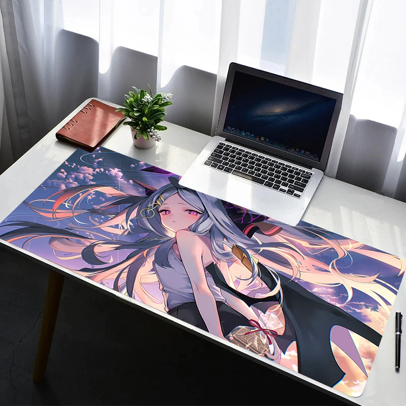 

Mouse Pad Computer Gaming Accessories Mousepad B-blue Archive Sorasaki Hina Rubber Extended Desk Mat Laptop Gamer Keyboard Pad