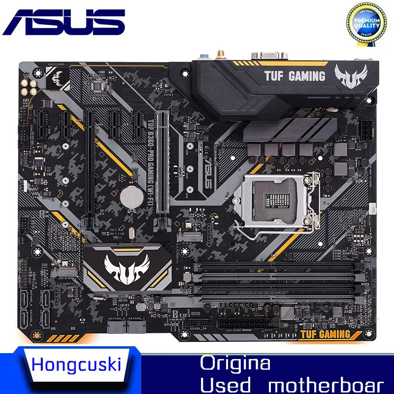 For ASUS TUF B360-PRO GAMING (WI-FI) B360 PRO  Used original motherboard Socket LGA 1151 DDR4 B360 Desktop Motherboard