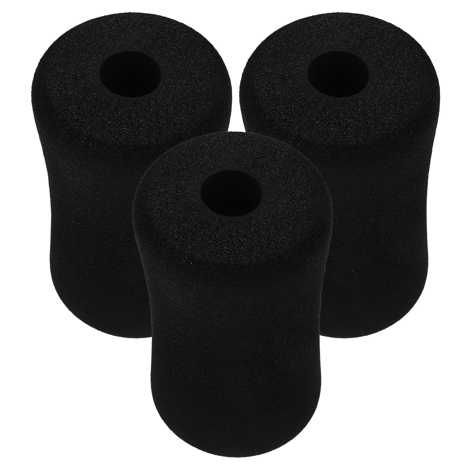 

3Pcs Fitness Equipment Sponge Cover High Density Replacement Pad Rolls for Sit Up Board Foot Covers Universal Leg Roller Pads