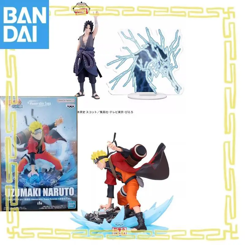 

Bandai Namco Banpresto Naruto Uchiha Sasuke Panel Spectacle Uzumaki Natuto Memorable Saga Special Collector Figure Model Toy