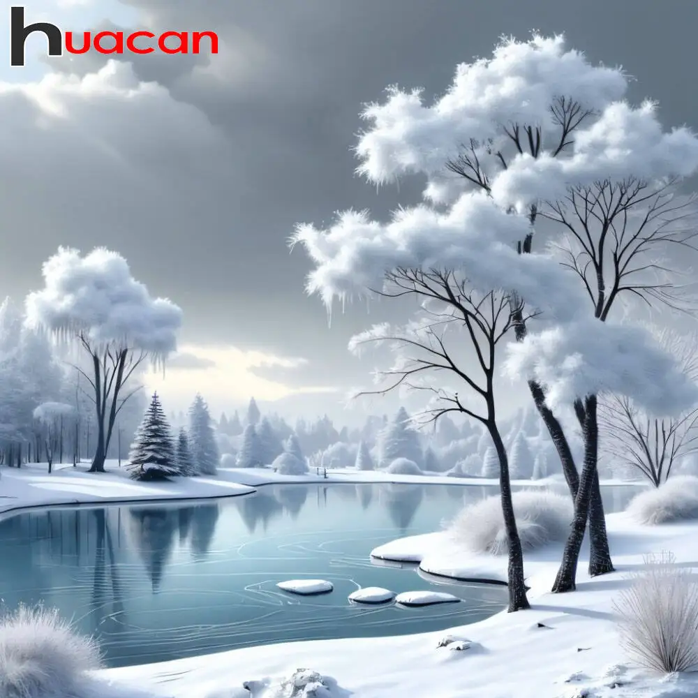 Huacan 2025, neue Kollektion, Diamant-Gemälde, Delphin, Himmel, Diamant-Stickerei, Meer, Sonnenuntergang, Mosaik, Kunst, Dekoration, Gemälde