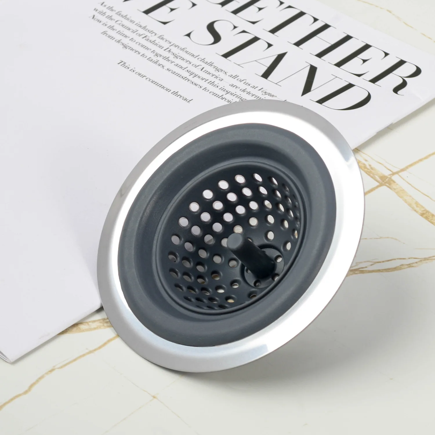 

Home Sink Floor Drain Filter Kitchen Garbage Filter Silicone Hair Filter for Bathroom Drain Stopper Bathroom Accessories 3PCS