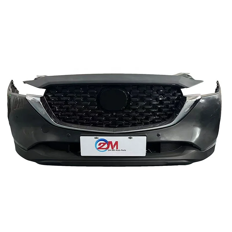 Auto parts for Mazda CX-5 2022 front bumper assembly with grille and radiator