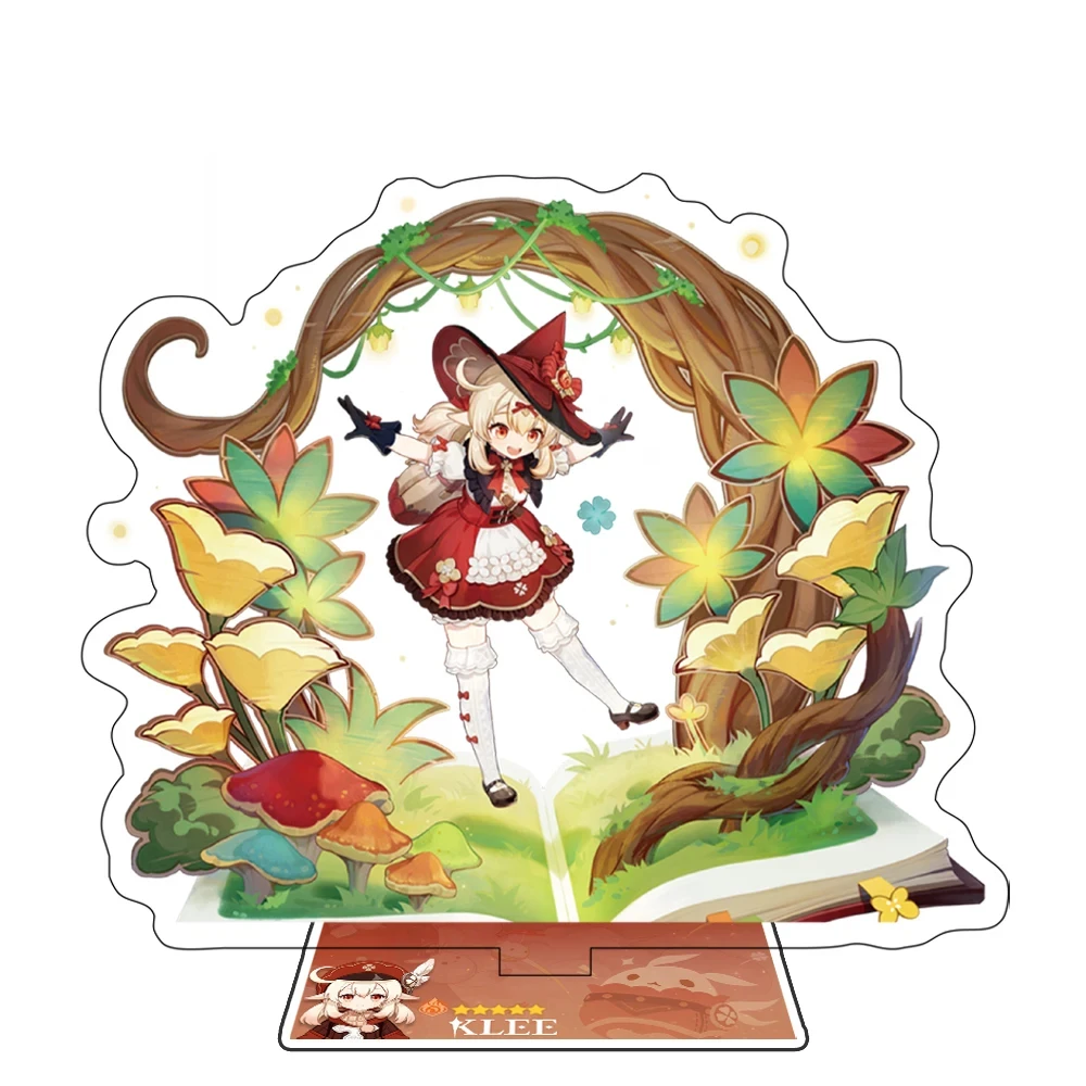 Odette Lohen Flins Durin Mavuika Columbina Xiao Arlecchino Acryl Anime Modell Furina Sammlerstück Desktop-Dekoration Schlüsselanhänger Geschenk