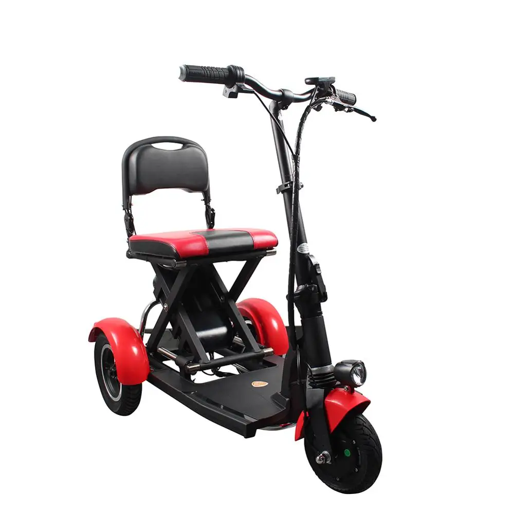 

10inch 36v 250w folding 3 wheel mobility electric scooter