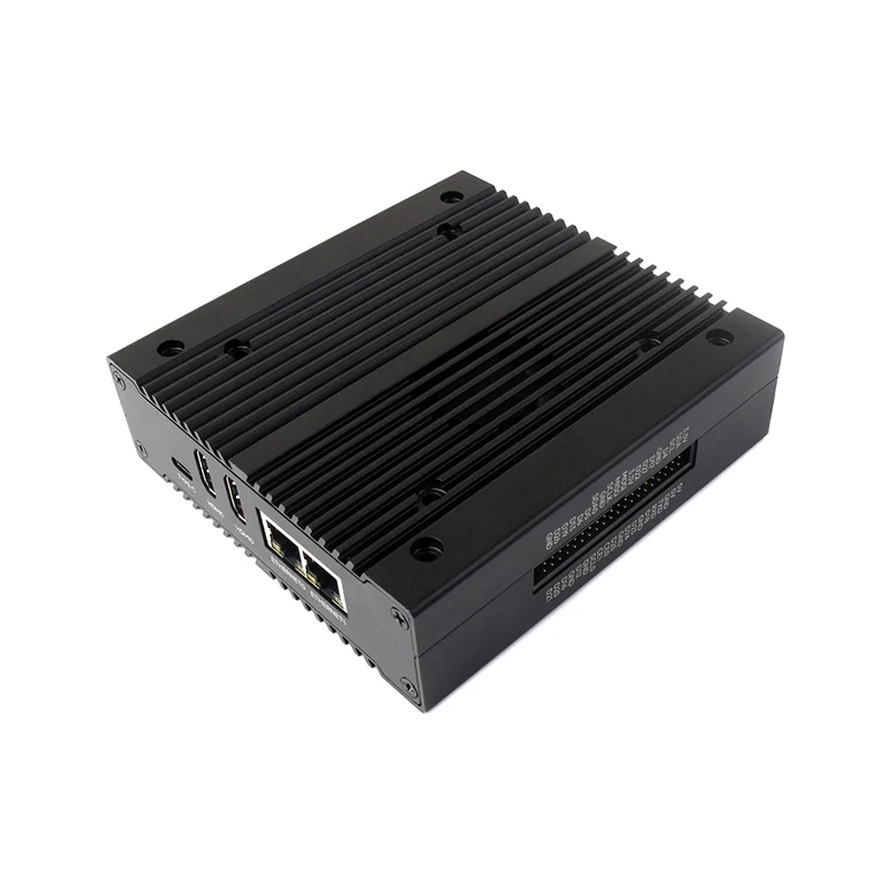 CM4 NAS Multi-functional Mini-Computer Designed for Raspberry Pi Compute Module 4, Network Storage, Dual Solid State Drive Slots