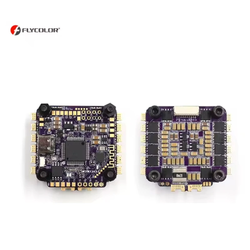 Flycolor X-TOWER 2 F7 60A 4 in 1 ESC Flying Tower/Stack  FPV Bluetooth to Adjust Parameters LED Flight Control