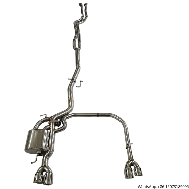 

Valvetronic Exhaust Muffler for 530i 530 E60 Stainless Steel Exhaust Catback With Remote Control