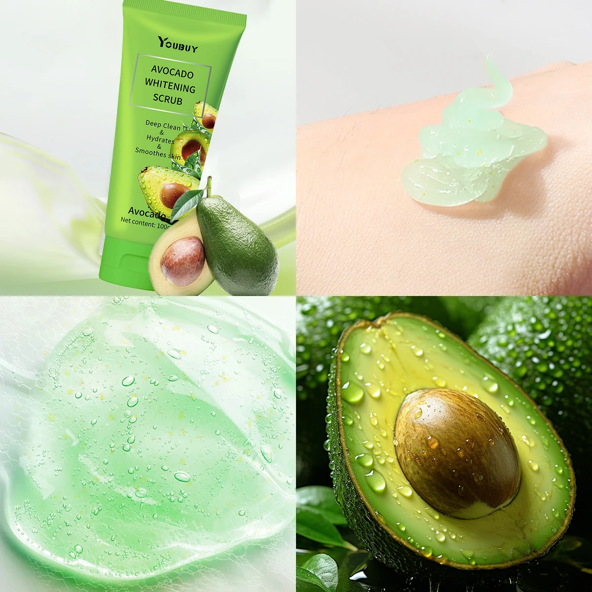 Exfoliante Corporal Hermoso y Blanqueador Exfoliación Corporal Cosas De Goosebumps Aguacate Esfoliante Corporal De Manos