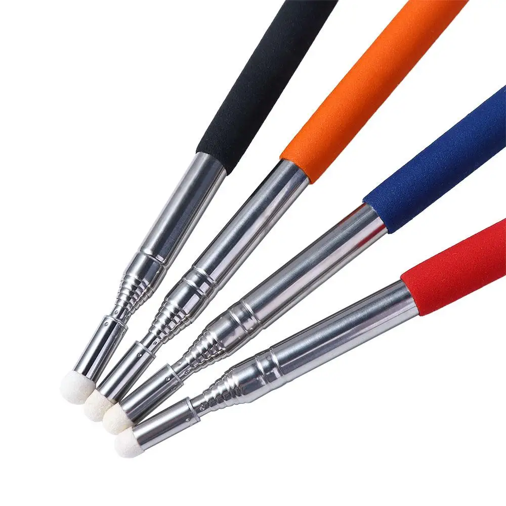 Telescopic Hand Pointer Felt Head Teacher Tools Whiteboard Pointer Teachers Pointer Stick Whiteboard Pen Retractable Pointer