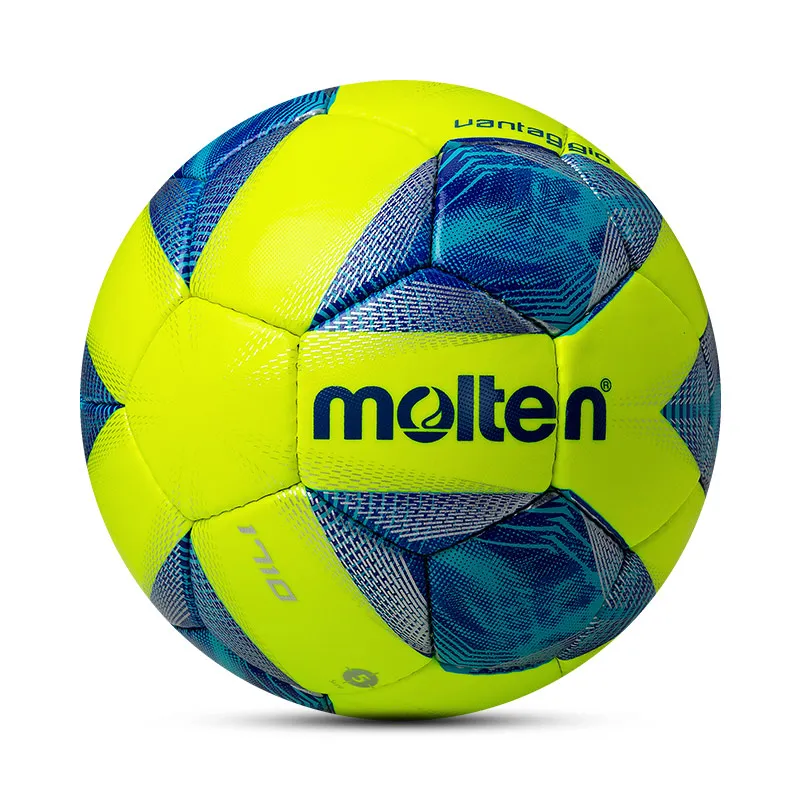 Bolas de Futebol Fundido para Liga de Treinamento Esportivo, Futebol Match, Ao Ar Livre, PVC, TPU, Tamanho 3, Tamanho 4, Tamanho 5, Alta Qualidade