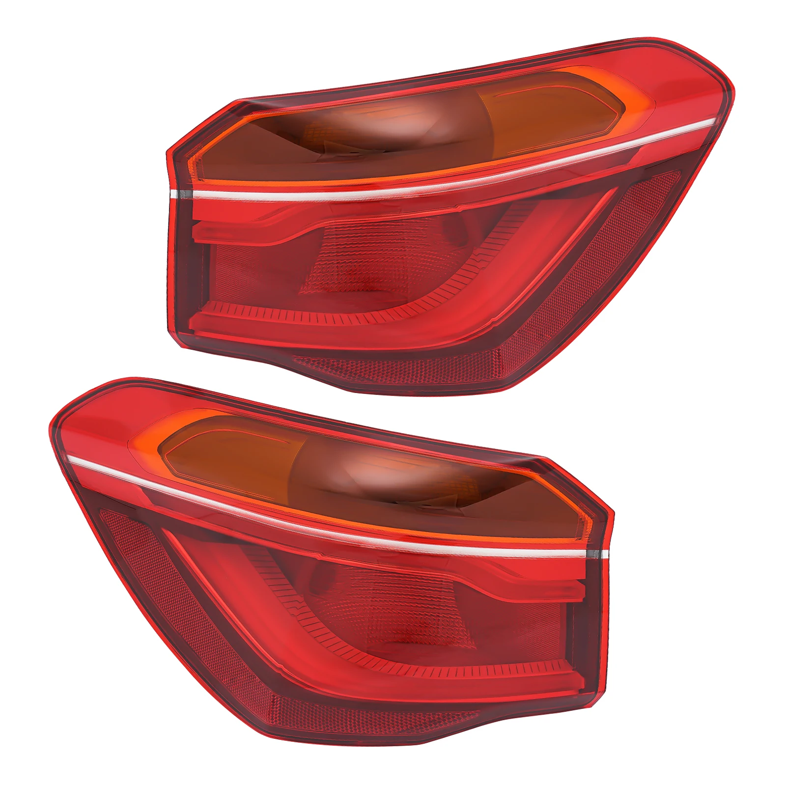 Tail Light Assembly, LED Tail Light, Tail Light For 2016-2019 BMW X1 Injection Molding Direct Fit Replacement Hard, Anti-impact