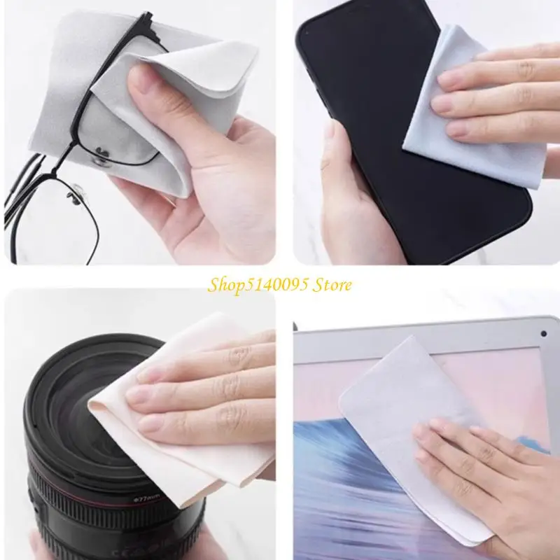 Dxae Lunes Nettoyage Tissu pour les verres d'écran lunettes FOG-GONE POUR LES VERRES POUR Tablette, Nettoyage