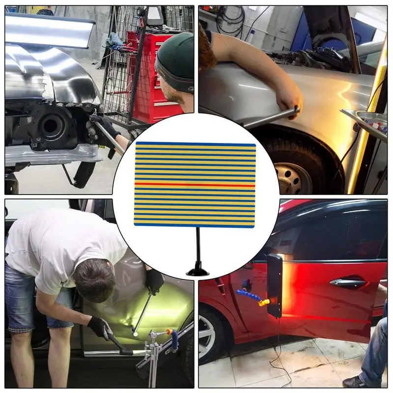 Line Board Reflector Board  Paintless Dent Wire Board Dent Repair Tools Removal Stripe Line Board Tool For Car Body Dent Removel