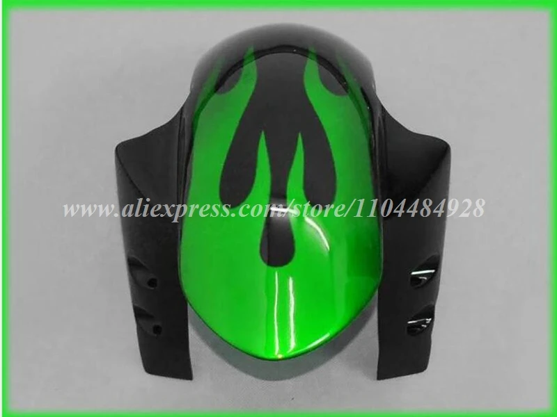 4Gifts New ABS Motorcycle Fairings Kit Fit For YAMAHA R1 2002 2003 02 03 Bodywork Set Custom Black Green Flame