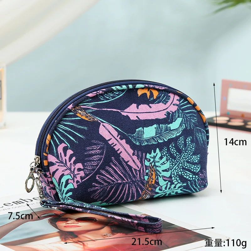 Printing Zipper Pouch Large Makeup Bag Travel Cosmetic Organizer for Women