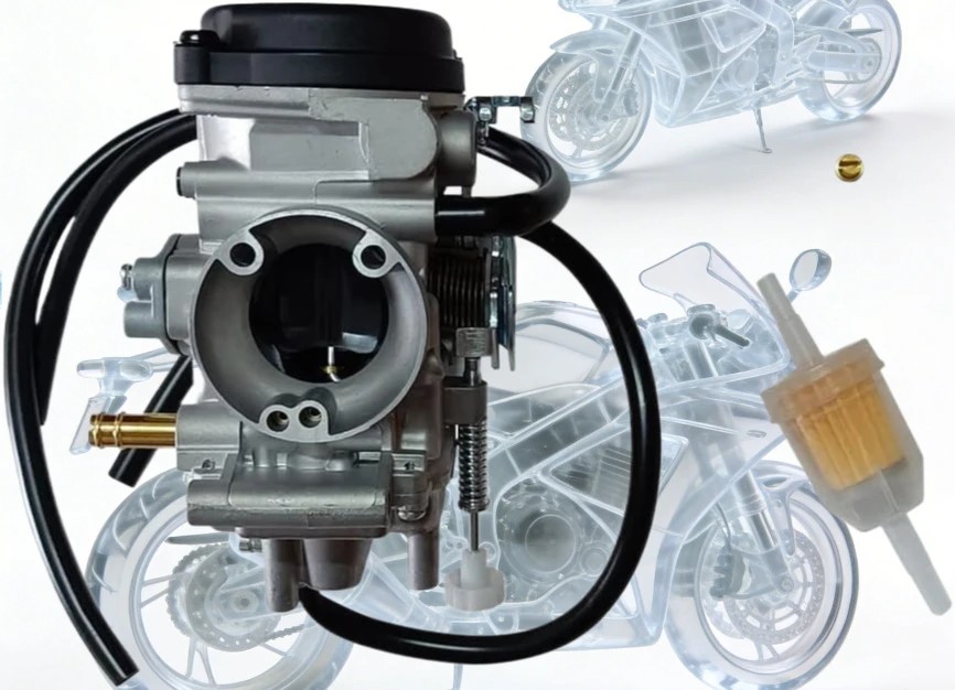 New Carburetor Compatible with  for Suzuki GZ250 1999-2015 Replace # 13200-13F30 13200-13F40