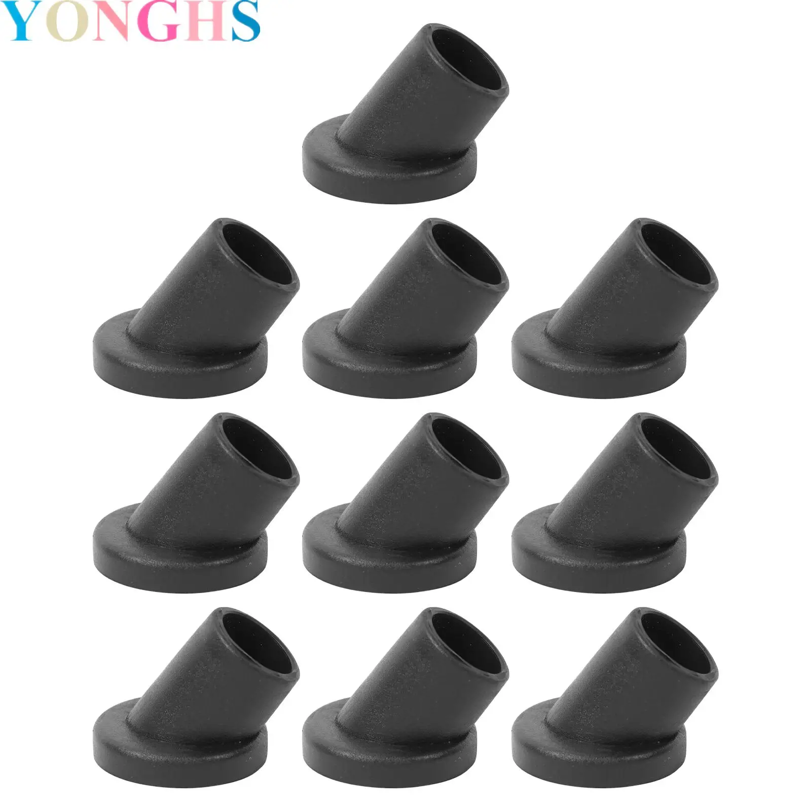 

10Pcs Rubber Furniture Feet Pads Horseshoe Inclined Chair Table Legs Mats Resistance Non-Skid Noise Reduction Floor Protectors