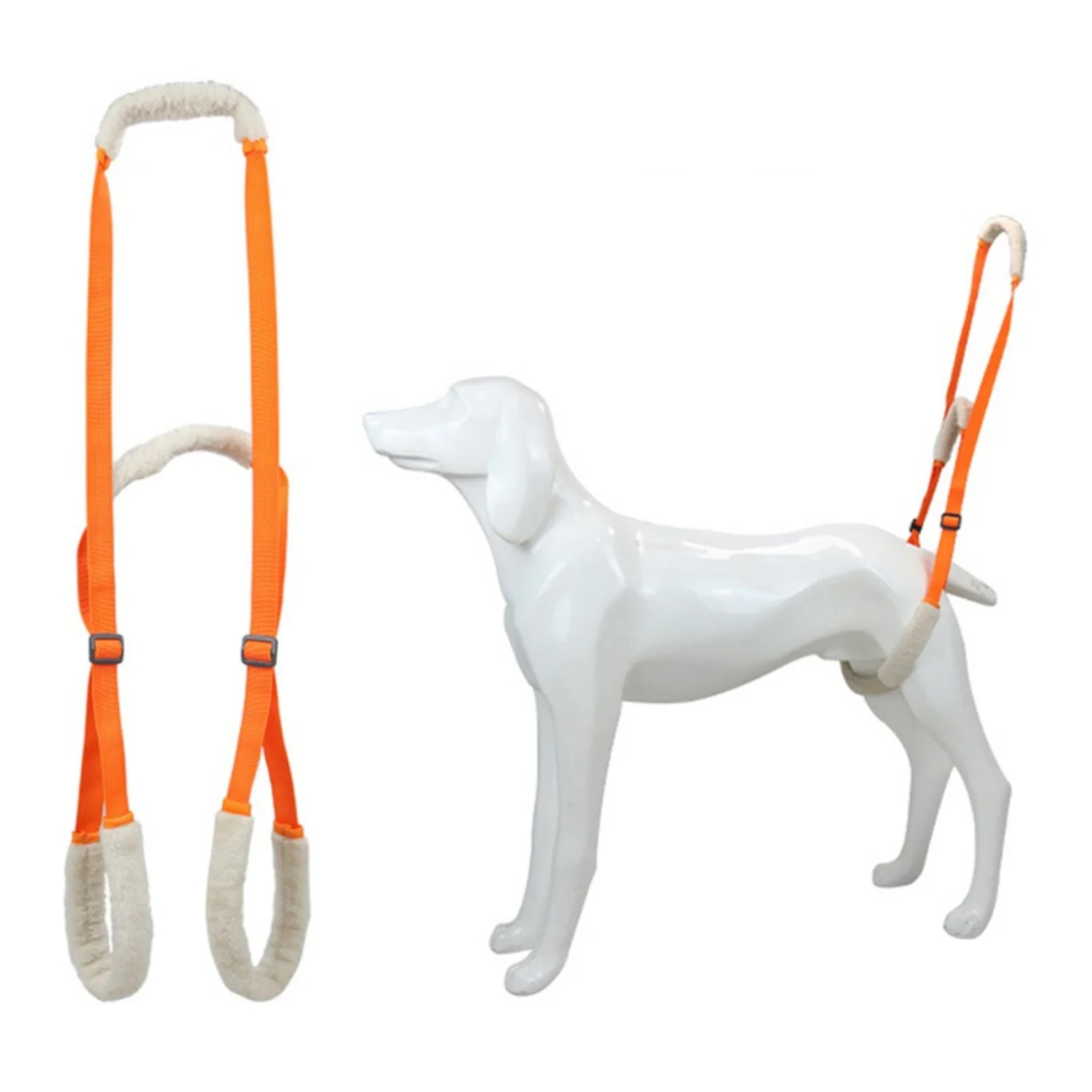 Pet Rear Leg Support Aid Sling Pet Dog Lift Harness  Elderly Dog With Poor Stability Back Legs Hip Disabled Joint Injury