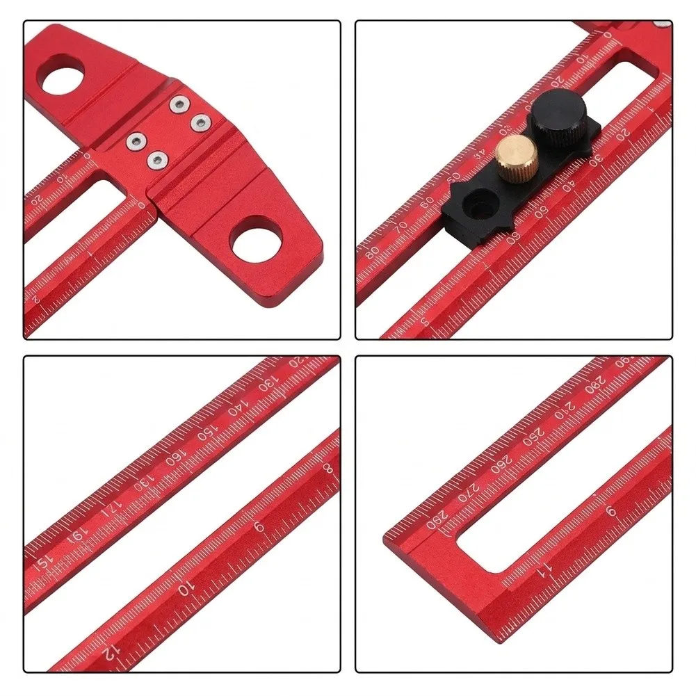 For Precise Joint Marking Precision Measuring Tool Woodworking Marking Gauge Sturdy Construction Brass Nut Slider
