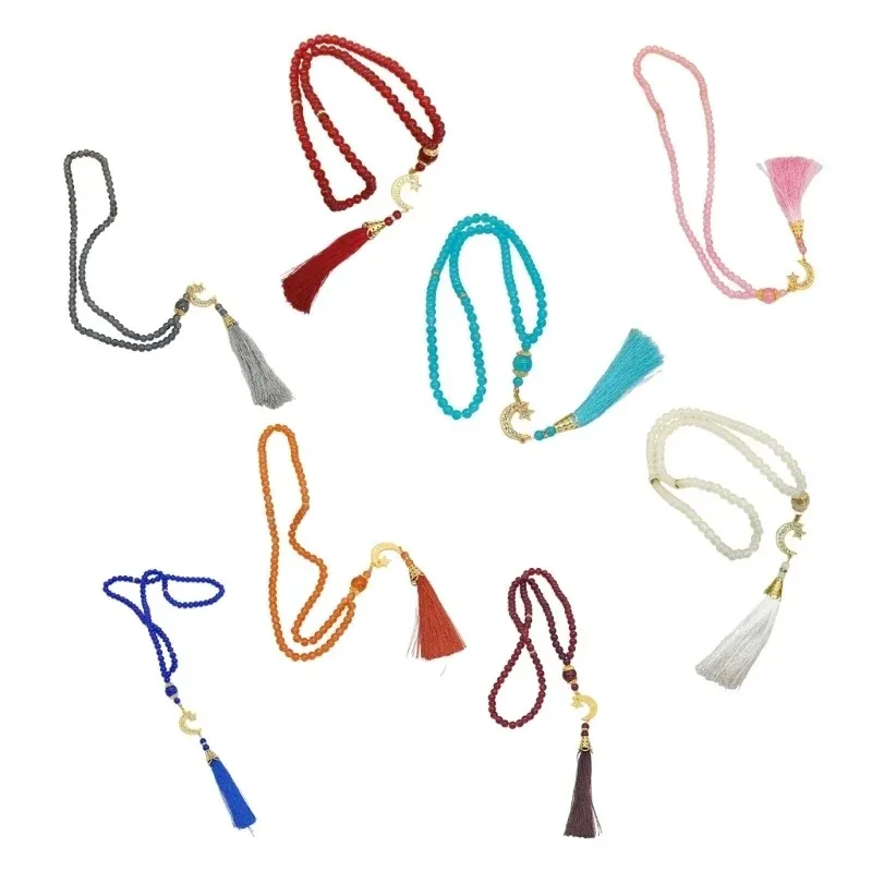 Rosary Islamic Bracelet Prayer Beads Tassels Religious Jewelry Tasbih Bracelet Islamic Bead Accessories