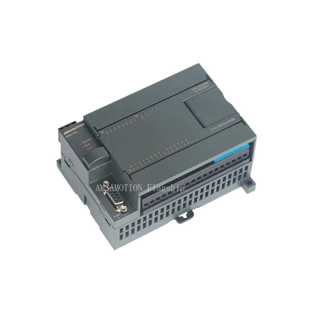 CPU224CN Compatible Siemens S7-200 PLC 6ES7 214-1AD23-0XB8 Transistor 1BD23 RELAY 14I 10O Replacement for SIMATIC CPU224XP RS485