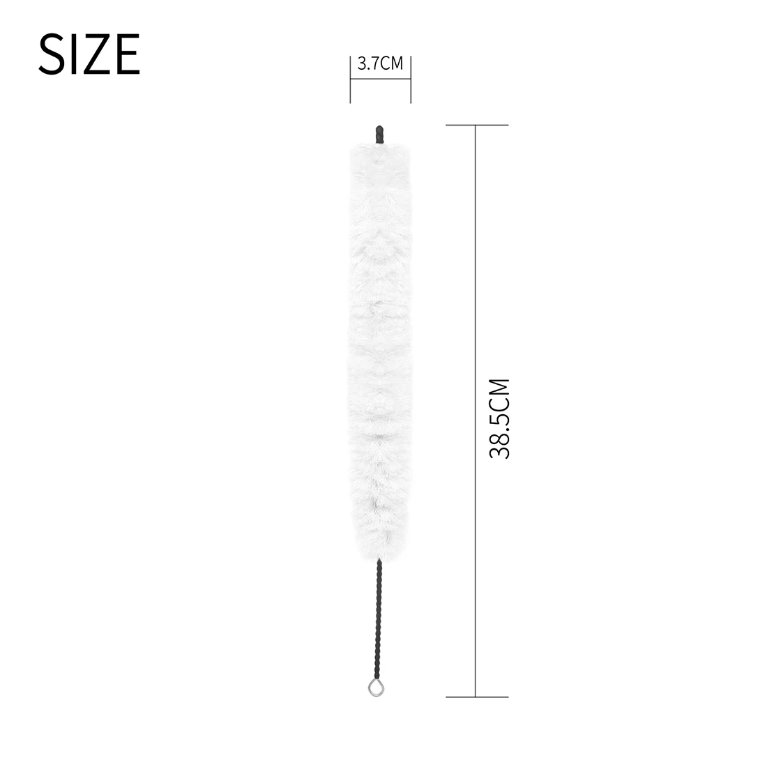 IRIN Flute Cleaning Brush 16/17 Hole Flute Inner Chamber Brush Flute Maintenance & Care Tools Woodwind Instrument Accessories