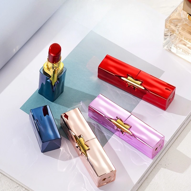 2025 New Lighter for Women Portable Gift Fun Lipstick Open Flame Creative Fun and Aesthetically Pleasing Cigarette  Accessories