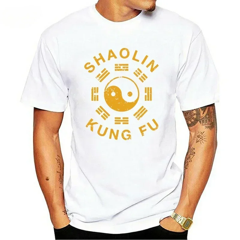 Vintage Style Shaolin Kung Fu Martial Arts Training T Shirt for Men and Women, Harajuku Shirt, Summer