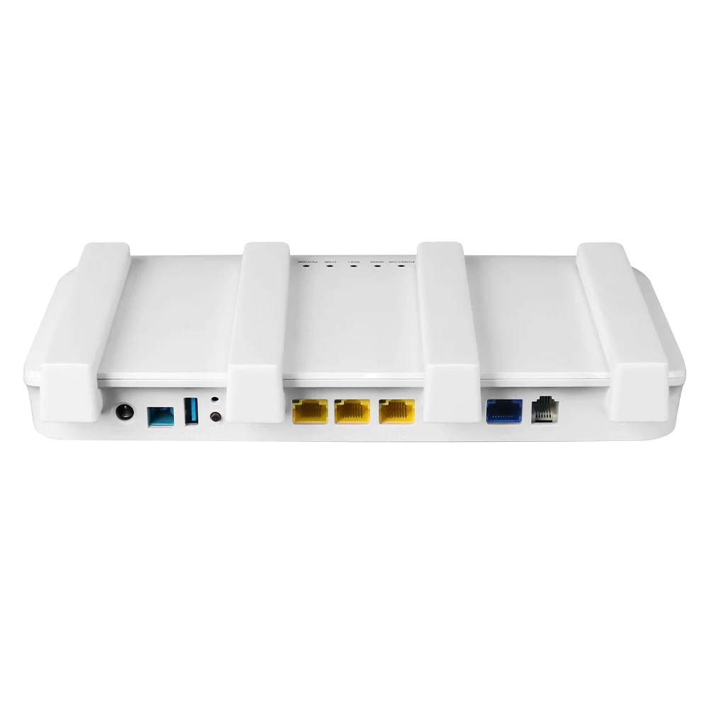 XGS ONU 10G PON ONU XGSPON ONU with 1*10GE + 4*GE Ethernet Port 10Gbps Uplink and Downlink for WiFi IP TCP Networks