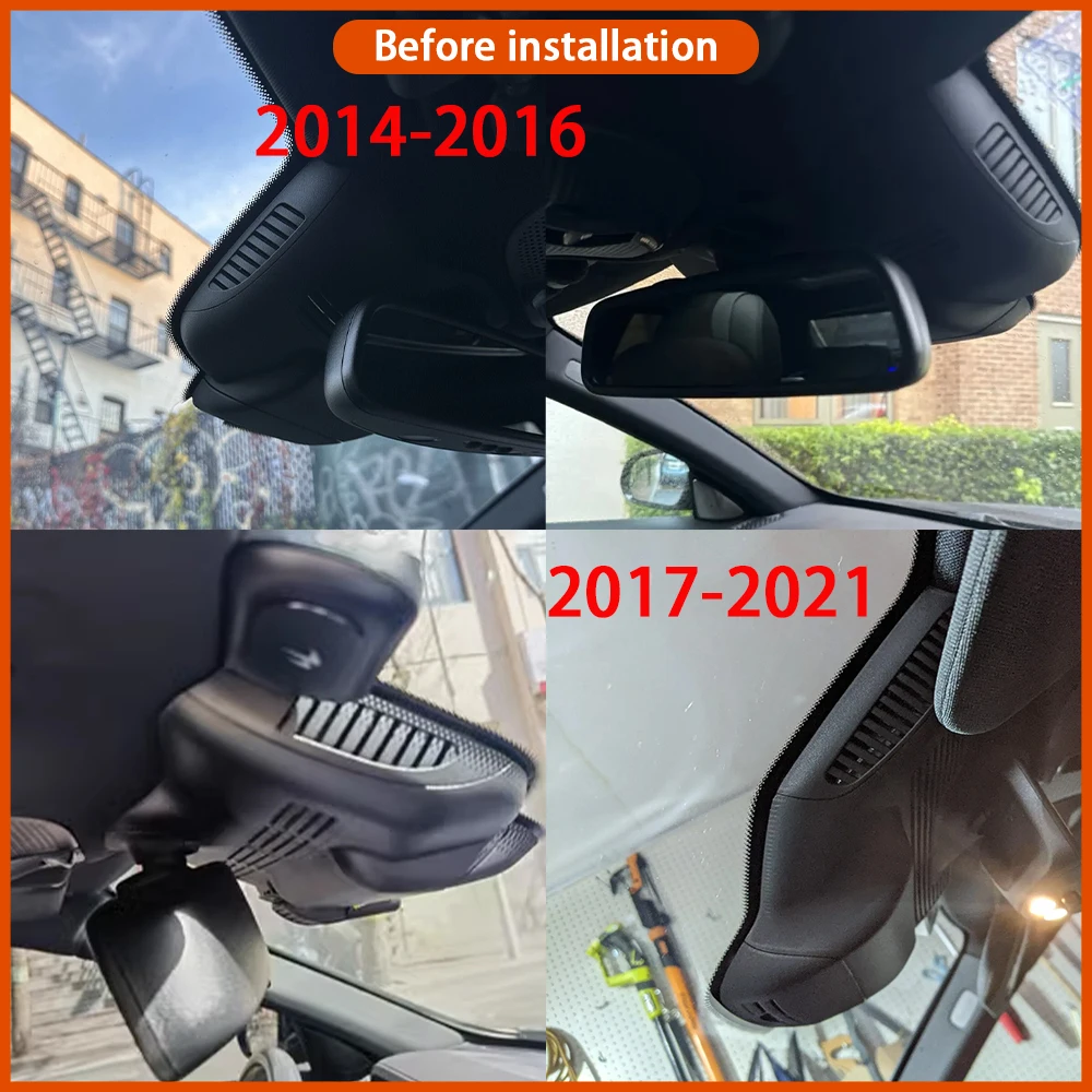 ZJCGO for Mercedes Maybach Benz S Class W222 C217 A217 2014-2021 Video Recorder 4K DVR Dash Cam Wifi Camera 170° Wide Angle