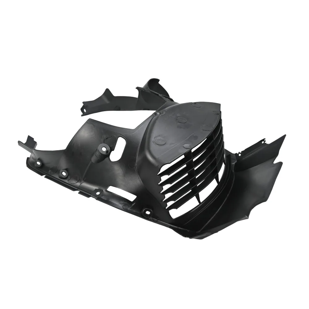 MTKRACING لياماها TMAX 560 2022 2023 2024 2025 دراجة نارية الجبهة أسفل تدفق هود اتصال غطاء شبكي واقي لخزان المياه #6