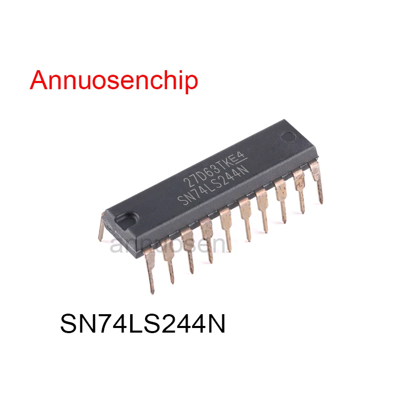 10PCS/lot New and Original 74LS244N 74LS244 HD74LS244P DIP-20 SN74LS244N