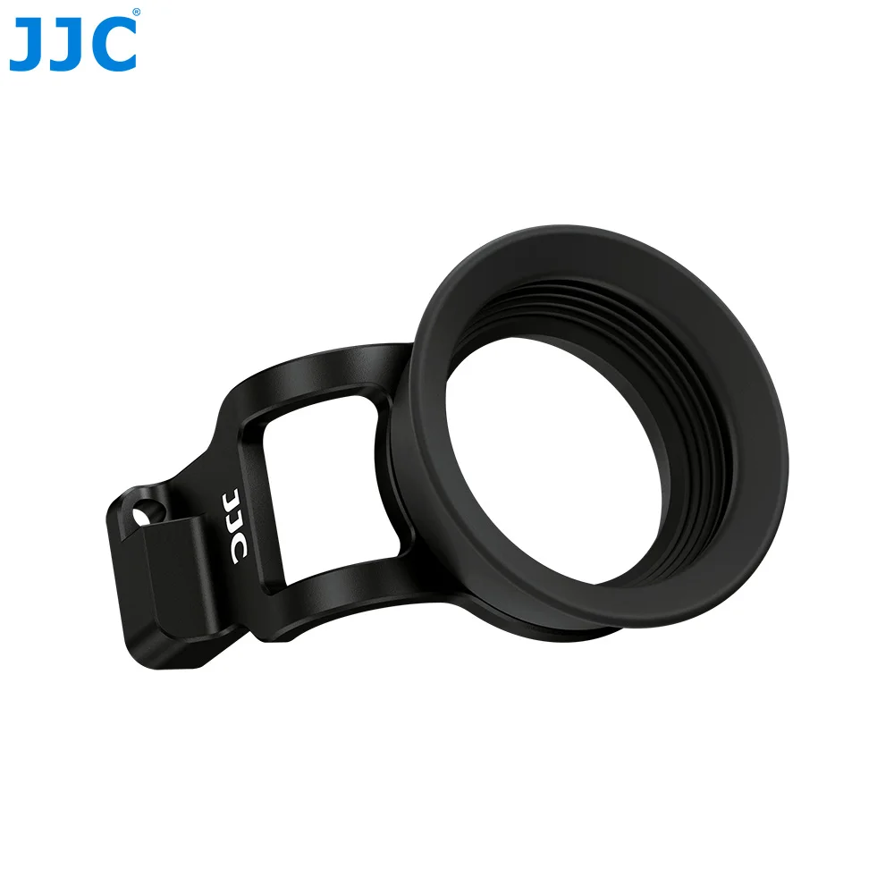 JJC Weiches Silikon-Augenmuschel-Okular für Fujifilm GFX100RF Augenmuschel-Sucherschutz, staubdicht, verlängerter Augenschutz – Detail 1