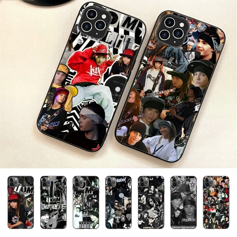 Singer Tom Bill Kaulitz T-Tokio H-Hotel Phone Case For Iphone 15 11 13 14 Pro Max 7 8 Plus X Xr Xs Max Se2020 12mini Cover Case