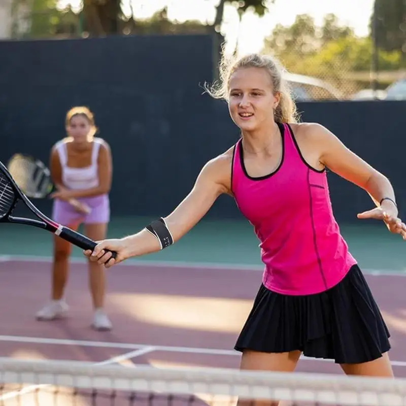 Cinturino per gomito da Tennis tutore per avambraccio morbido per gomito da Tennis con cuscinetto rimovibile tutore per gomito leggero regolabile Tennis