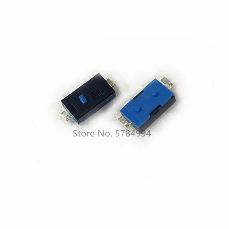 

Free shipping 100PCS Kailh SMD Black/Blue dot Mini Micro Switch for Anywhere MX Logitech M905 G903 G900 G603 G502 GPW side key