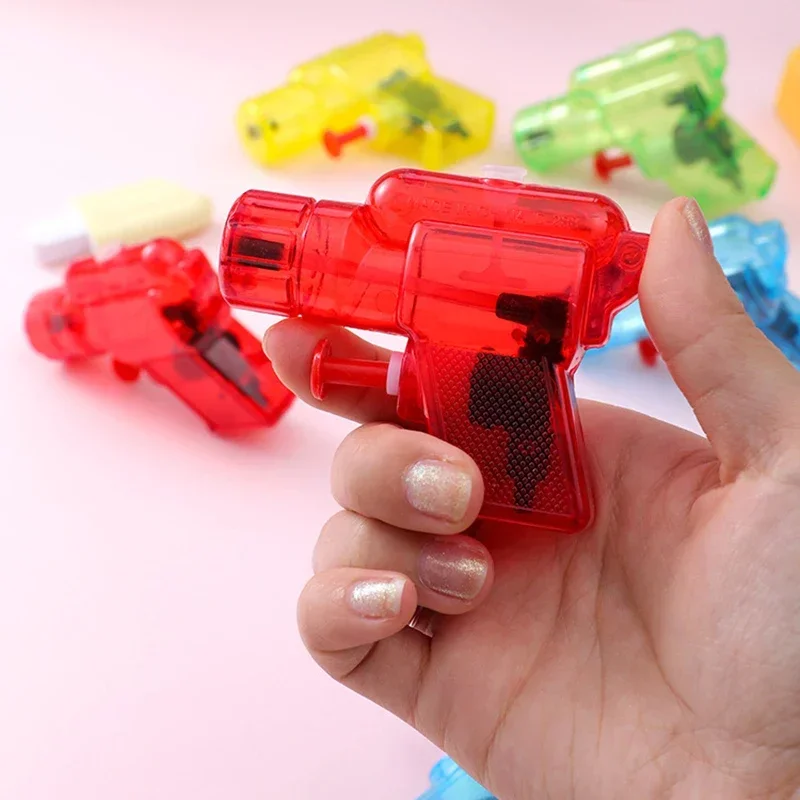 Mini Colorful Squirt Water Guns Toys for Kids Summer Children Outdoor Classic Water Games Pool Beach Toys Plastic Water Gun