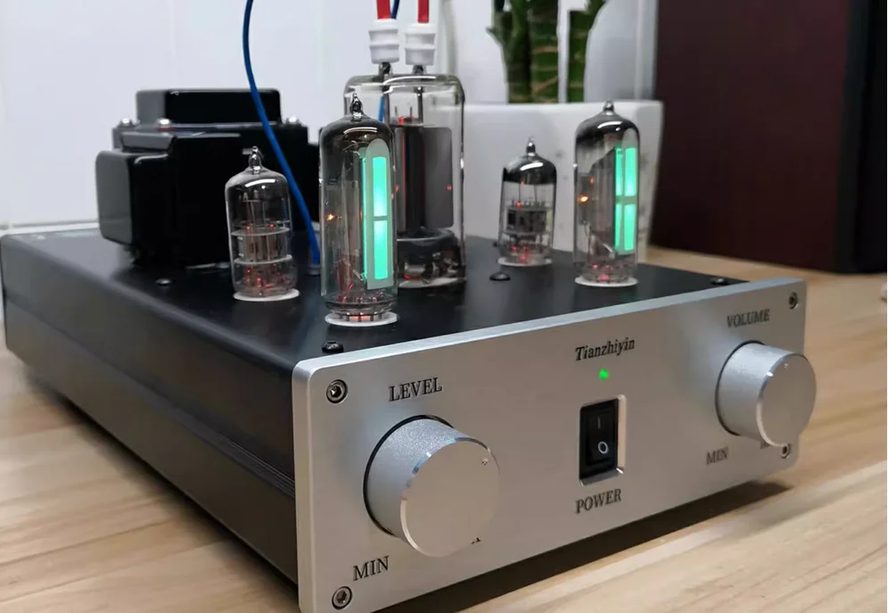 6E2 6N2+FU19 single-ended Class A HIFI  tube amplifier 4.8W+4.8W