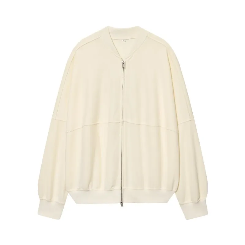 

Осенняя женская куртка с блокировкой, повседневное женское пальто с круглым вырезом на молнии, модная теплая куртка, простые женские топы в стиле ретро