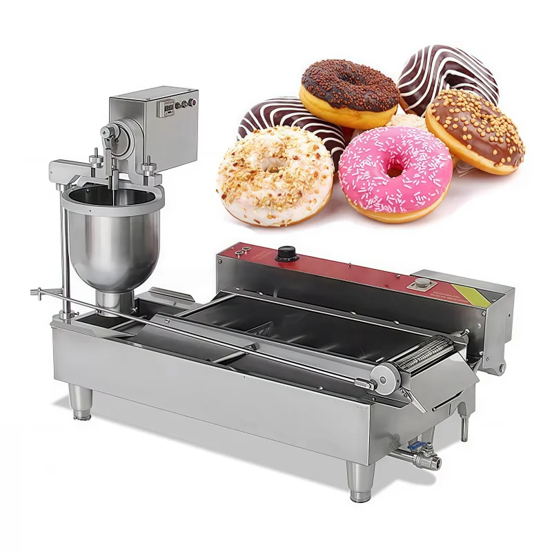 New Auto Mochi Donuts Making Machine Integrated Deep Fryer Multi-purpose Snack Processing Machine