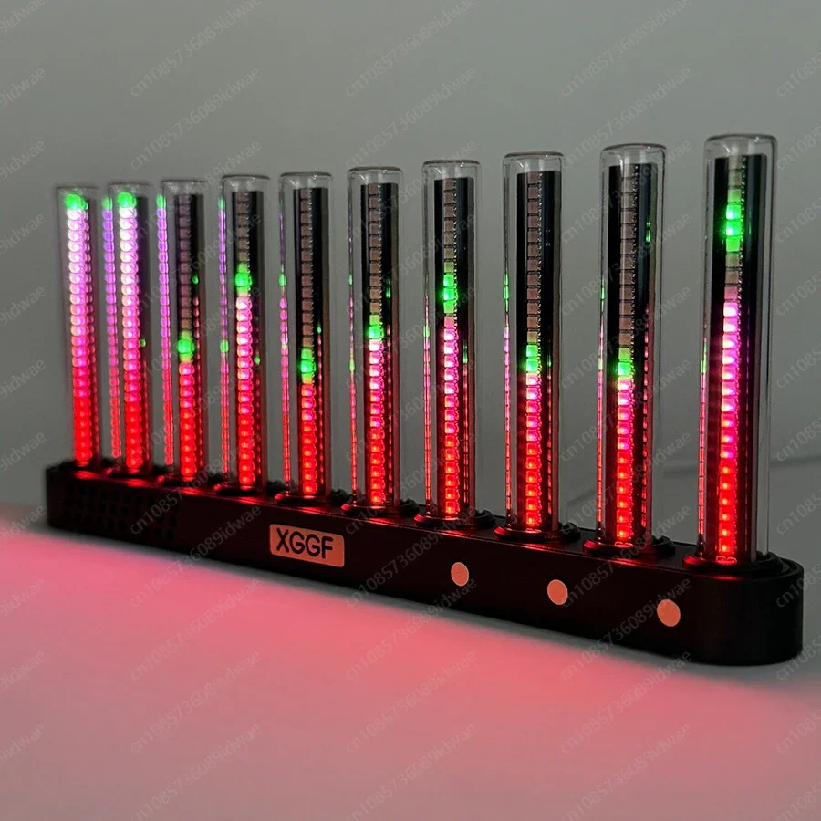 

LED spectrum light pickup quasi-glow spectrum ambient light voice-activated music spectrum e-sports room desktop rhythm light