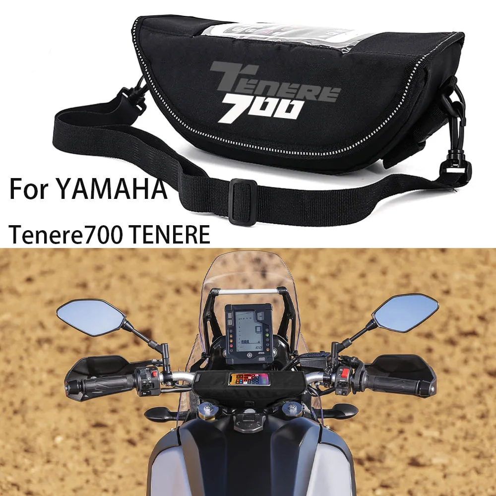 

Для YAMAHA Tenere700 TENERE аксессуары для мотоциклов водонепроницаемый и пыленепроницаемый чехол для хранения руля сумка для навигации