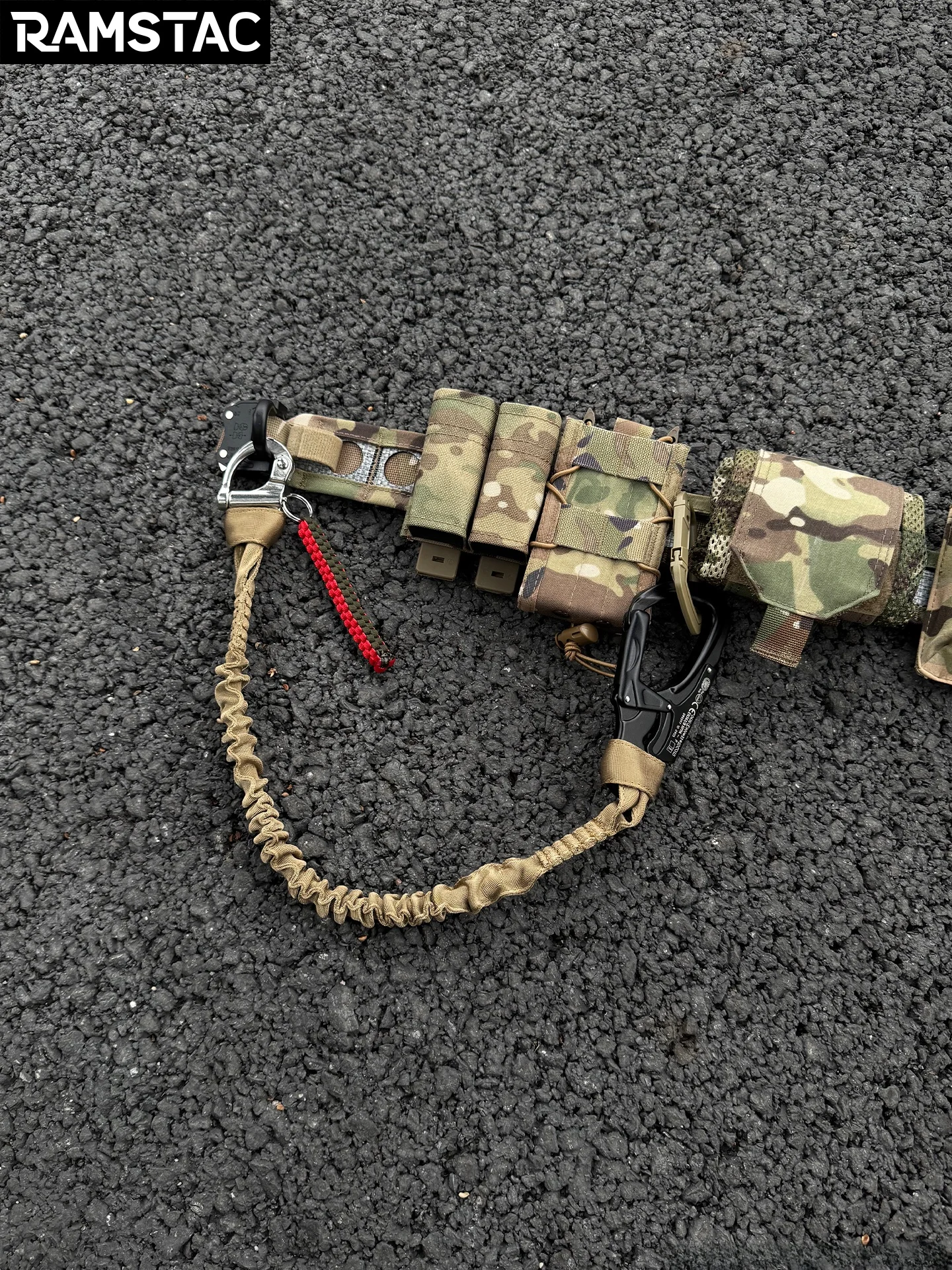 ramstac-ram-tactical-cag-se-rope-sea-lion-paratroop-anti-fall-rope-devu-sea-lion-commando-cos-canvas-nylon-belt-bule