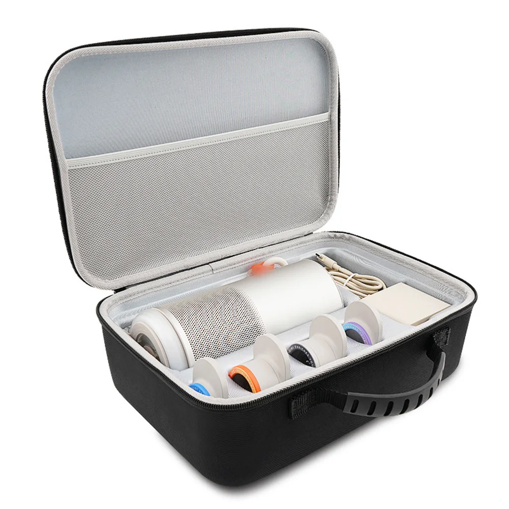 

1pc Projector Storage Bag 33.5x23.5x11cm EVA Hard Shell Protection Handbag For XGIMI MoGo 4 (2025) Travel Case Accessories
