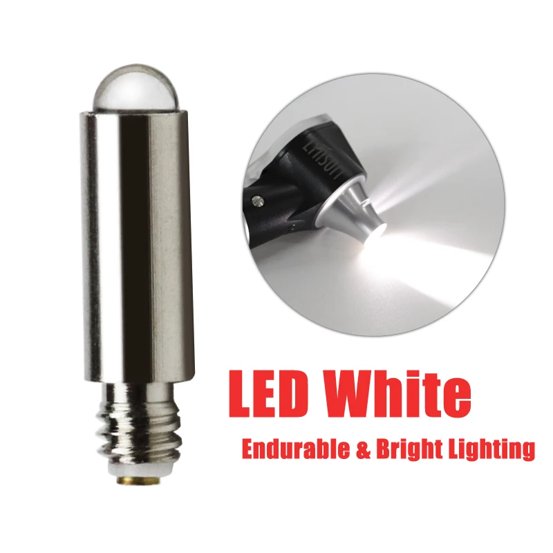 Medical Ear Care Accessory 2.5V Otoscope LED Bulb Spare Lamp White Light Replacement Parts for Otoscope Ophthalmoscope C2 view 5
