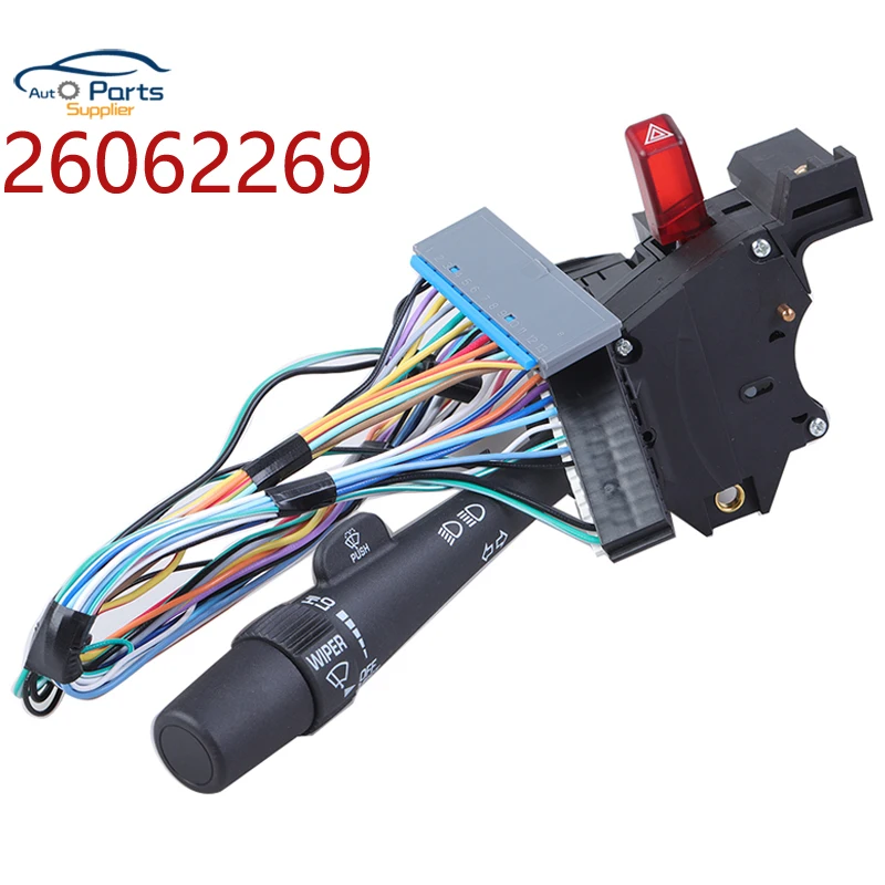 

New 26062269 26083636 Steering Wheel Wiper Control Stalk Switch for Chevrolet Blazer for GMC Jimmy 98-05