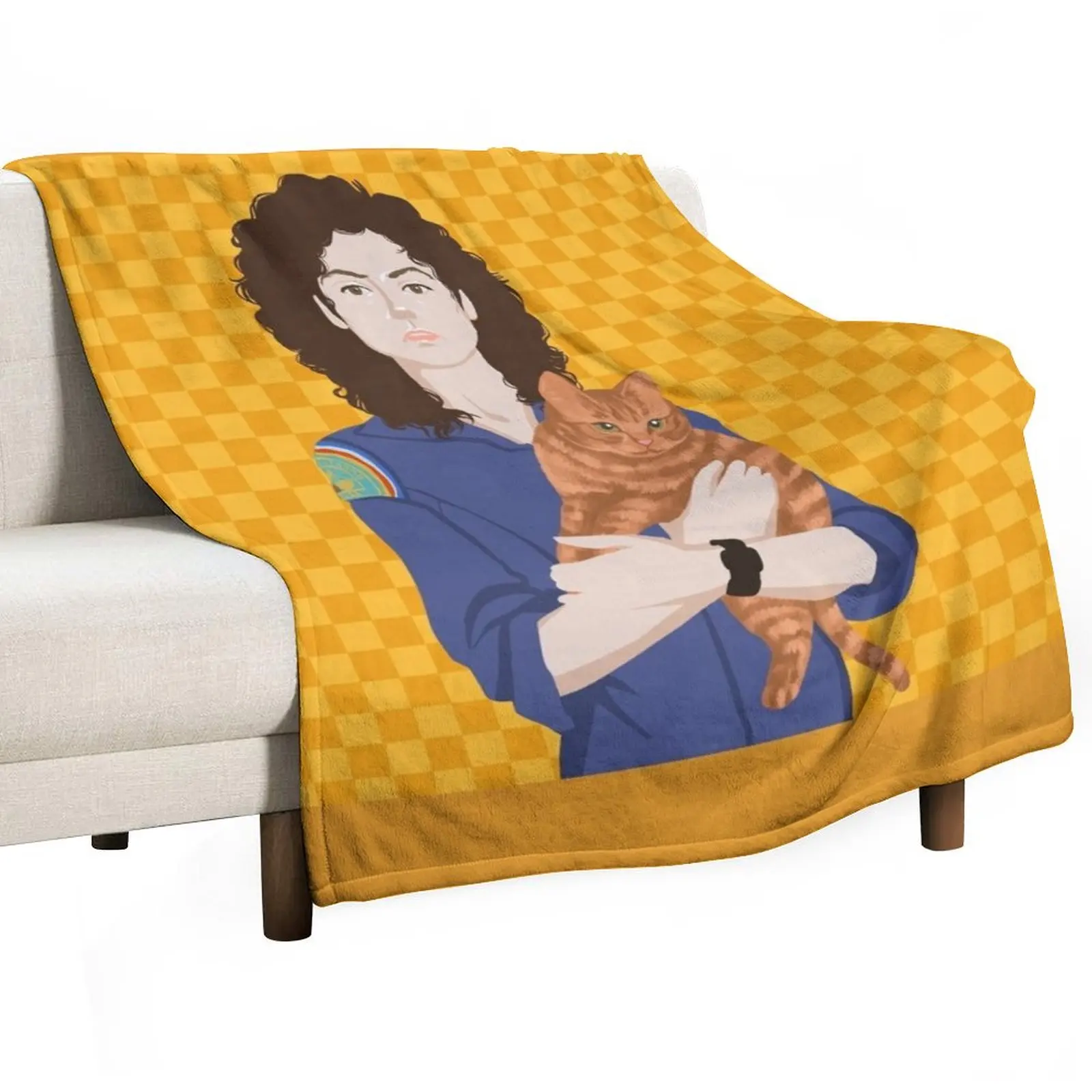 Ripley and Jonesy Throw Blanket Giant Sofa Kid'S Bed covers Blankets